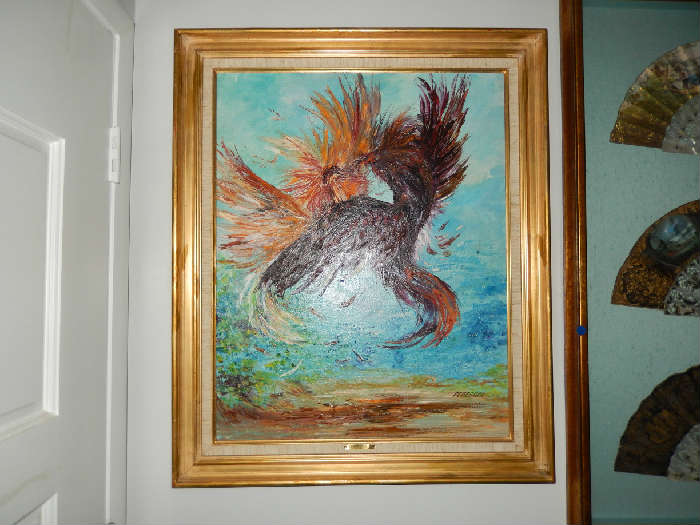 Peressol original listed artist. South American. $1,000.00