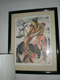 Salvador Dali 24/350 1972-4 Bullfighter. Last sold @ auction for $3,800.00
Signed Litho on heavy arches paper. Signed. Our price $2,500.00 FIRM