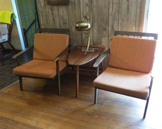 Mid century modern furniture. **Table sold**