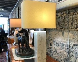 Real marble Lamp
