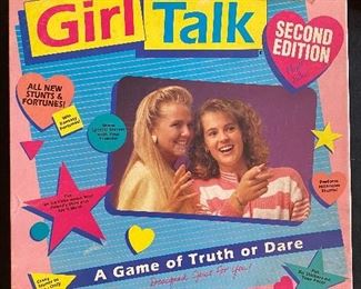 Vintage Girl Talk game