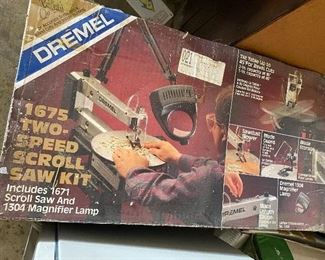 Dremel scroll saw kit never taken out of the box