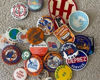 Buttons and patches