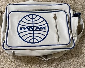 Vintage Pan Am luggage