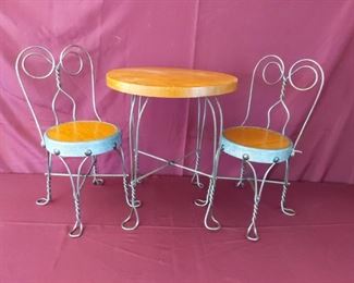Doll Table and Chairs