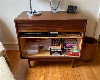 Jens Risom R cabinet with tambour door 36w x 21d x 32h