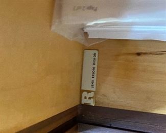 Jens Risom R cabinet with tambour door