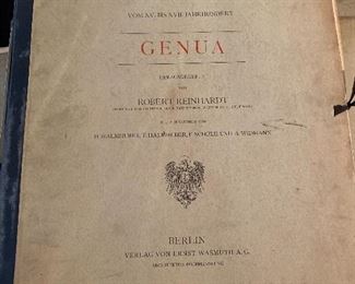 Palast Architedktur Oberitalien Und Toscana  GENUA