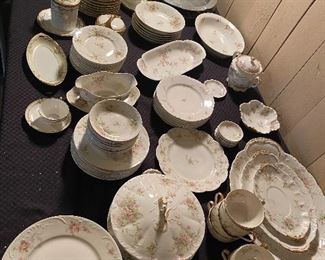 Theodore Haviland Limoge, Rosenthal, Haviland & Co., Antique Carl Tielsch CT Altwasser Silesia Germany Porcelain, 24K warranteed china