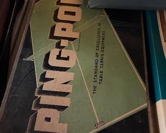 Vintage Ping pong By Parker Brothers