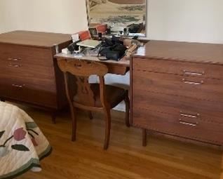 Jens Risom Double Dresser vanity