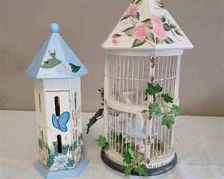 Decorative Bird Cage and Butterfly House