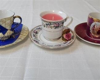 Mini Teacups and Saucers