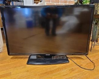 40" Philips TV Flat Screen- No Remote- Works