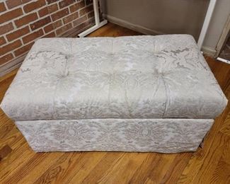 Upholstered Ottoman w/ Storage