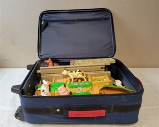Child's Suitcase w/ Contents