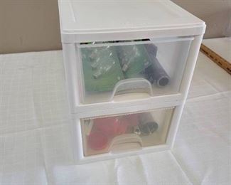 Storage Drawers w/ Contents