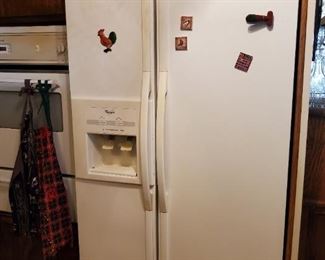 French door refrigerator freezer