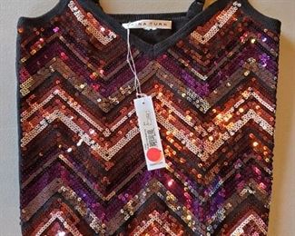 Trina Turk new / old with tags sequin top