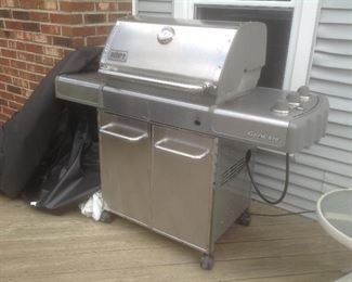 Weber Genesis grill with cover...$495.