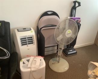Honeywell floor fan, dehumidifier, air purifier! Oreck vacuum  , 