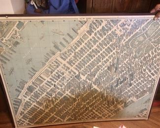 Vintage NYC Map