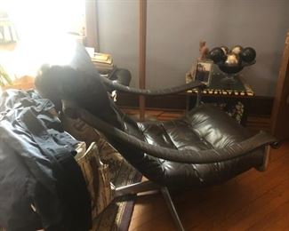 MCM Chair & ottoman