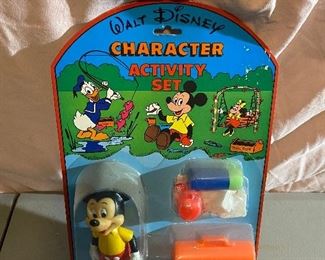 Walt Disney Character Activity Set in Original Packaging