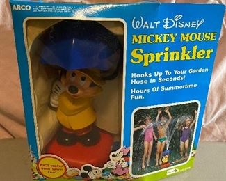 Arco Mickey Mouse Sprinkler in Original Packaging