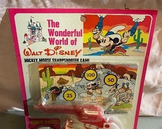 The Wonderful World of Disney Mickey Mouse Sharpshooting Game in Original Packaging