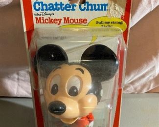 Mattel Mickey Mouse Chatter Chum in Original Package
