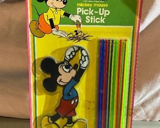 Mickey Mouse Pick Up Stick Game in Original Package