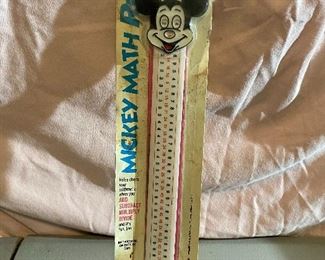 Mickey Mouse Math Rule in Original Package