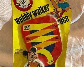 Mickey Mouse Club Wobbly Walker Race in Original Package