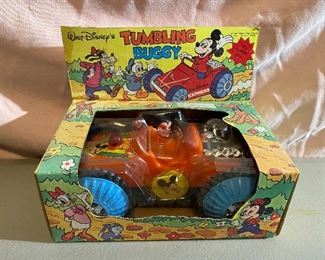 Walt Disney's Mickey Mouse Tumbling Buggy in Original Package