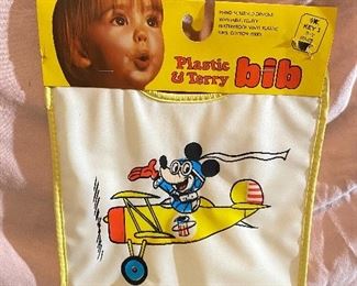 Mickey Mouse Bib in Original Package