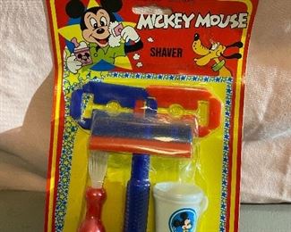 Mickey Mouse Shaver in Original Package