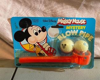 Mickey Mouse Mystery Blow Pipe in Original Package