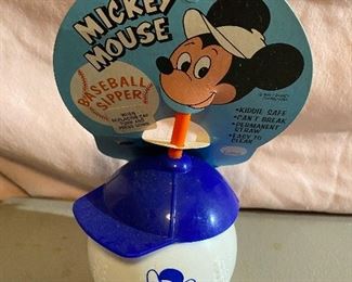 Mickey Mouse Baseball Sipper in Original Package