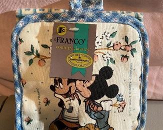 Mickey Mouse Pot Holders