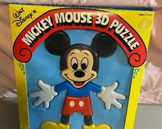 Mickey Mouse 3D Puzzle in Original Package