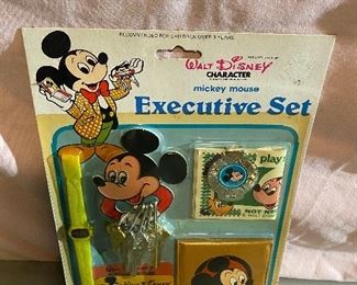 Mickey Mouse Executive Set in Original Package
