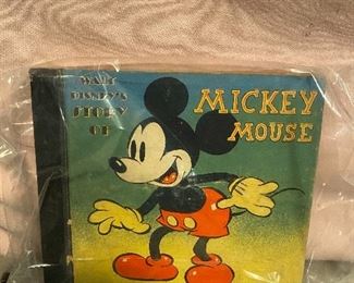 Early Walt Disney's Story of Mickey Mouse Book