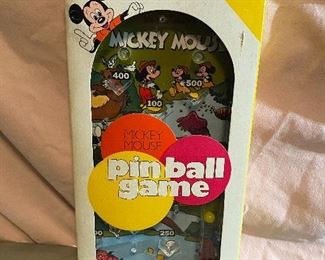 Mickey Mouse Pinball Game in Original Packaging