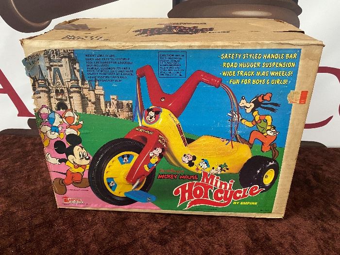 Empire Mickey Mouse Mini Hot Cycle in Original Box