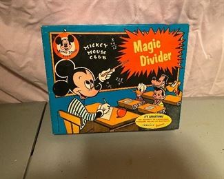 Mickey Mouse Club Magic Divider in Original Box