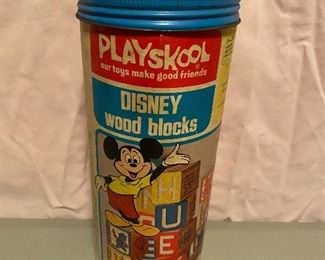 Playskool Disney Wood Blocks