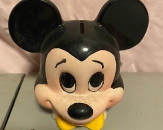 Porcelain Mickey Mouse Bank