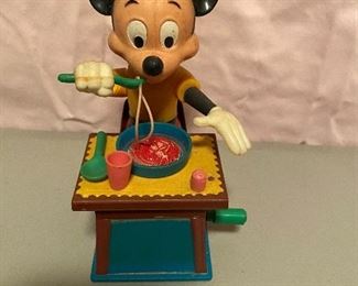 Spaghetti Eating Mickey Mouse