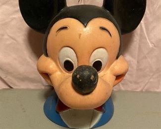 Mickey Mouse Vinyl Banks and Figures